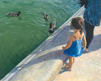 Girl at Duckpond