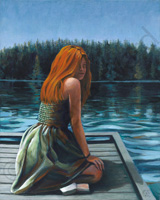 Girl in Green